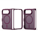 MatteFrost Translucent MagSafe iPhone Duo Case-Exoticase-Red-iPhone Duo-Exoticase