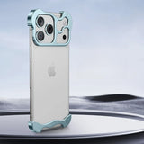 Metal Rimless iPhone Bumper Case-Exoticase-For iPhone 18 Pro Max-Glacier-Exoticase