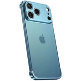 MetalEdge iPhone Bumper with Camera Lens Protector-Exoticase-Blue-iPhone 17 Pro Max-Exoticase