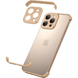 MetalEdge iPhone Bumper with Camera Lens Protector-Exoticase-Desert Gold-iPhone 16 Pro Max-Exoticase