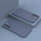 Micro Fiber Soft Silicone Samsung Galaxy Case-Exoticase-For Samsung S23-Gray-