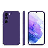 Micro Fiber Soft Silicone Samsung Galaxy Case-Exoticase-For Samsung S26 Ultra-Dark purple-Exoticase
