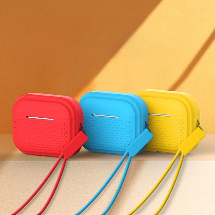 Micro Holes Silicone AirPods Case-Exoticase-