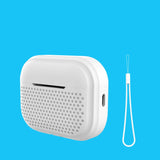 Micro Holes Silicone AirPods Case-Exoticase-For Airpods Pro 2-White-Exoticase