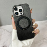 Micro Threads Matte Polished iPhone Case-Exoticase-For iPhone 16 Pro Max-Black-Exoticase