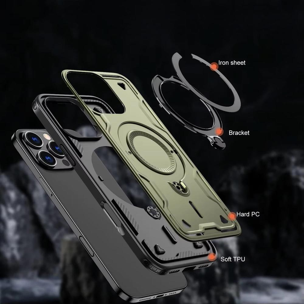 Military Armor Anti-shock iPhone Case With Ring – Exoticase Military Armor Anti-shock iPhone Case With Ring – Exoticase