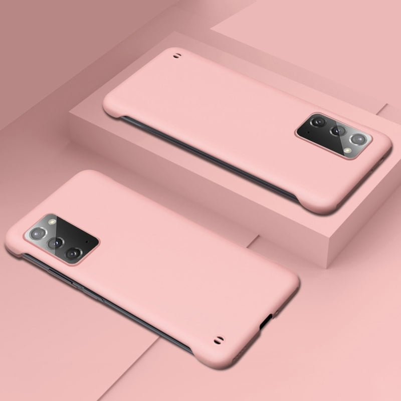 Minimalist Frameless Samsung Case-Samsung Galaxy Phone Case-Exoticase-For Samsung S23 Ultra-Pink-