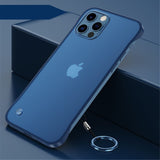 Minimalist iPhone Case-Exoticase-For iPhone 14 Pro Max-Blue-
