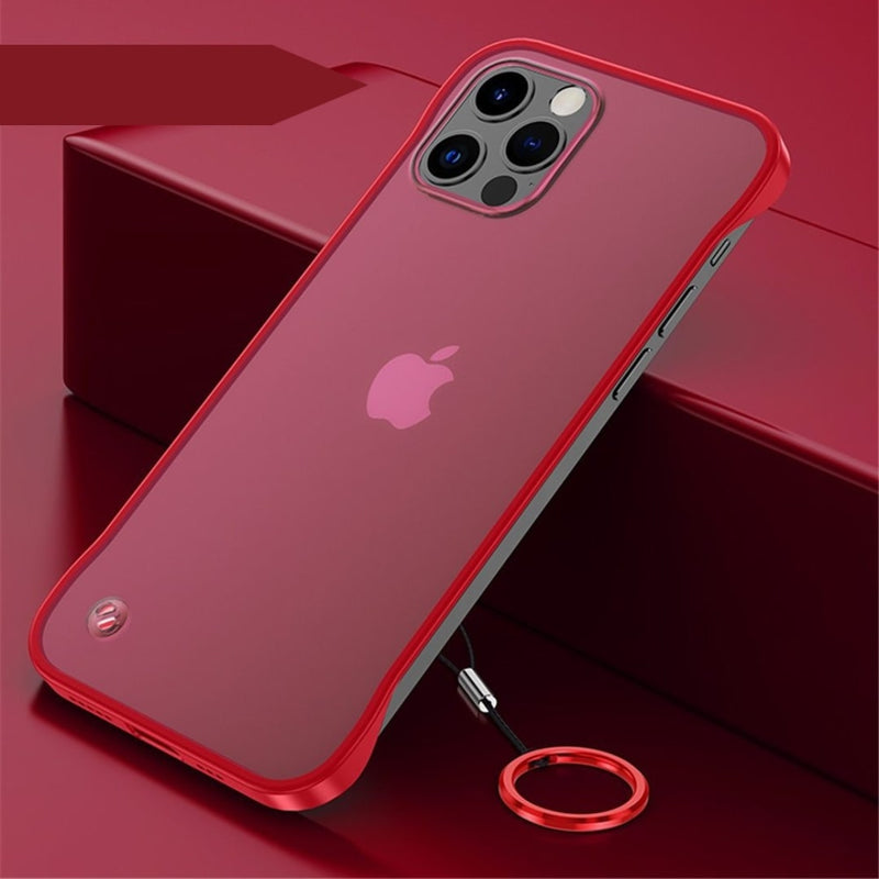 Minimalist iPhone Case-Exoticase-For iPhone 14 Pro Max-Red-