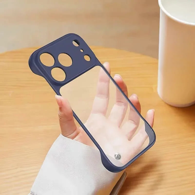 Minimalist iPhone Case, For iPhone 13 / Blue Minimalist iPhone Case, For iPhone 13 / Blue