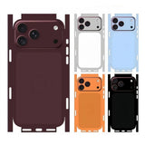 Minimalist Back Sides Classic iPhone Skin Decal