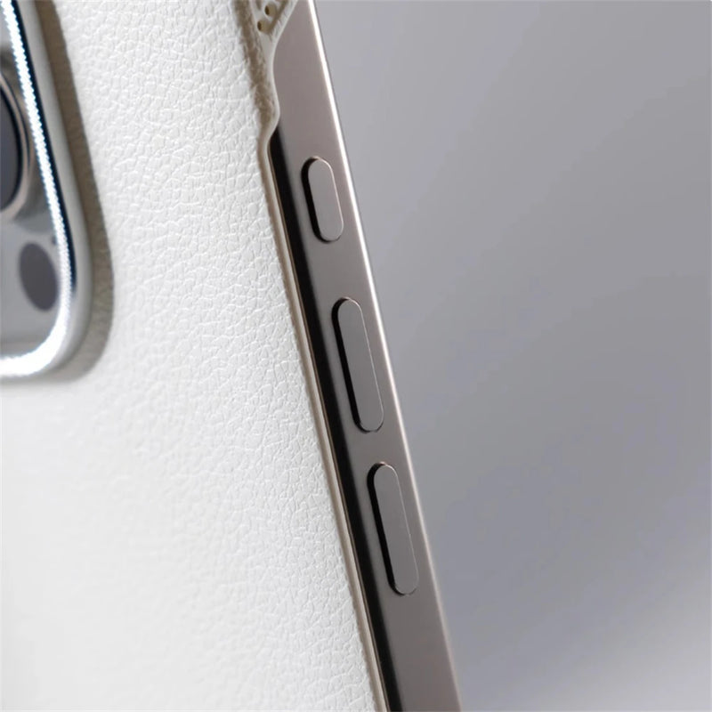 Minimalistic Frameless PU Leather iPhone Case-iPhone Leather Case-Exoticase-Exoticase