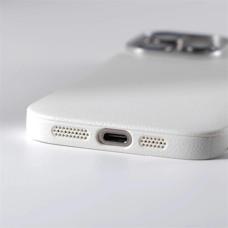 Minimalistic Frameless PU Leather iPhone Case-iPhone Leather Case-Exoticase-Exoticase
