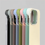 Minimalistic Frameless PU Leather iPhone Case-iPhone Leather Case-Exoticase-Exoticase