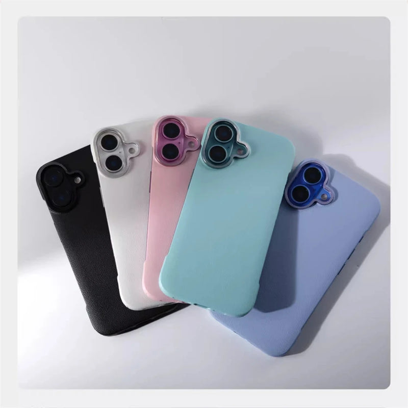 Minimalistic Frameless PU Leather iPhone Case-iPhone Leather Case-Exoticase-Exoticase