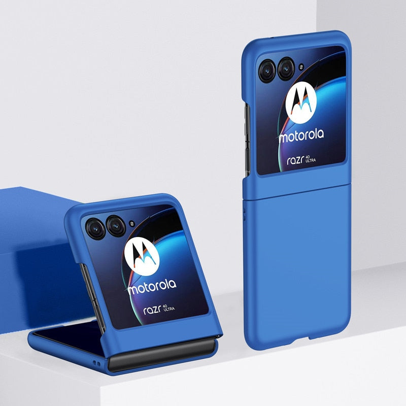 Motorola Razr+ Shockproof Slim Case-Exoticase-Dark Blue-