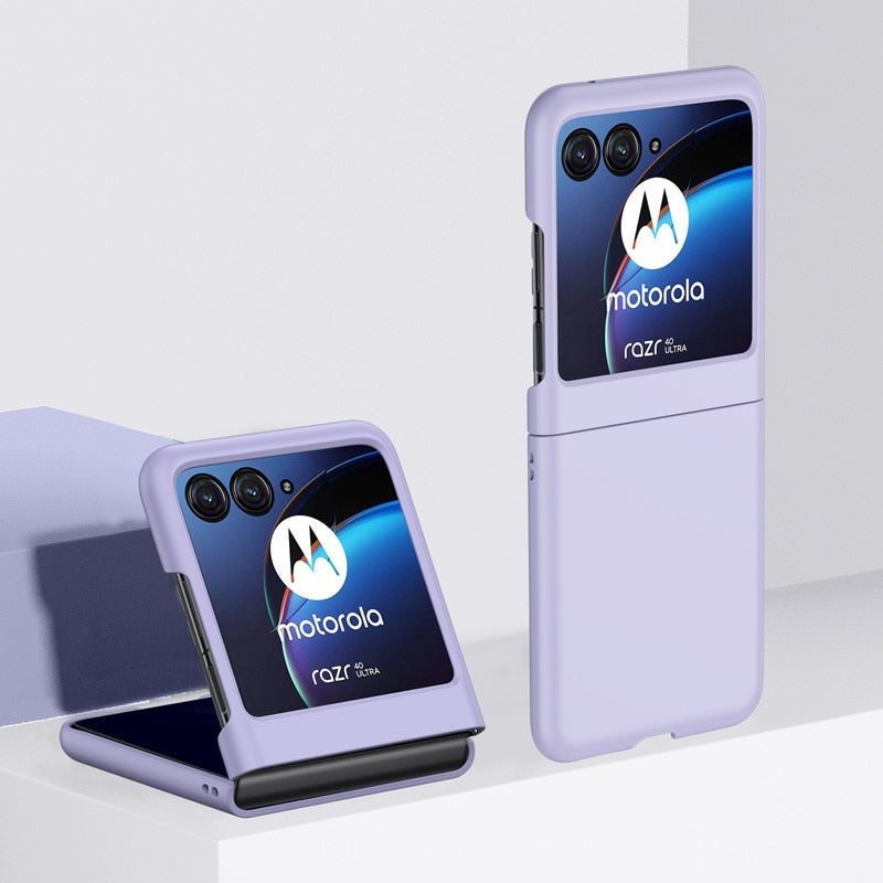 Motorola Razr+ Shockproof Slim Case-Exoticase-Purple-