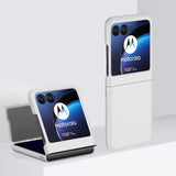 Motorola Razr+ Shockproof Slim Case-Exoticase-White-