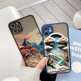 Mountain Landscape Modish Design iPhone Case-Exoticase-Exoticase