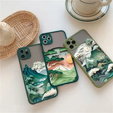 Mountain Landscape Modish Design iPhone Case-Exoticase-Exoticase
