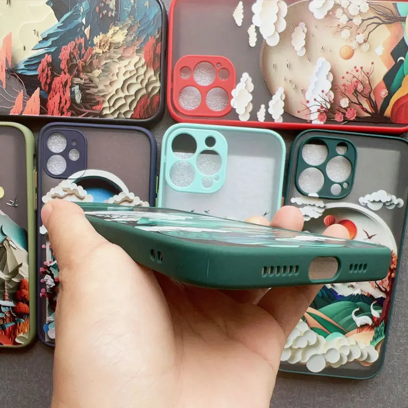 Mountain Landscape Modish Design iPhone Case-Exoticase-Exoticase
