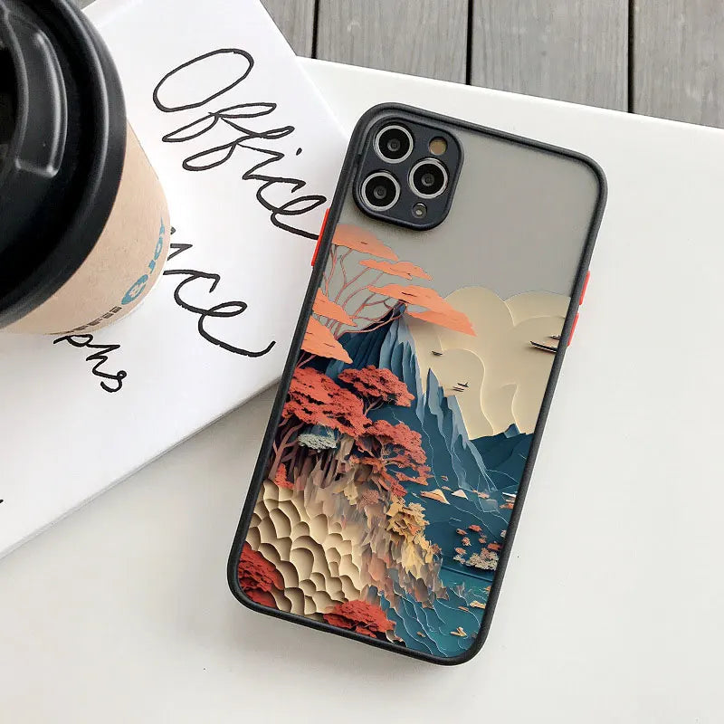 Mountain Landscape Modish Design iPhone Case – Exoticase