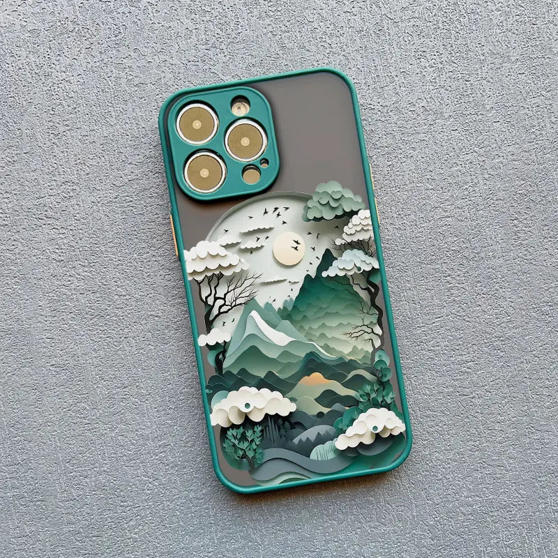 Mountain Landscape Modish Design iPhone Case – Exoticase