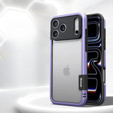 Multi Color Silicone iPhone Bumper Frame-Exoticase-For iPhone 17 Pro Max-All Purple-Exoticase