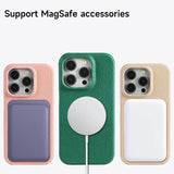 Natural Cowhide Lychee Leather iPhone Case-Exoticase-Exoticase