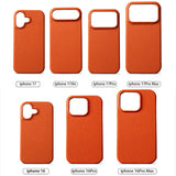 Natural Cowhide Lychee Leather iPhone Case-Exoticase-Exoticase