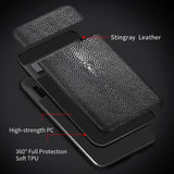 Natural Stingray Leather Google Pixel Case-Exoticase-Exoticase