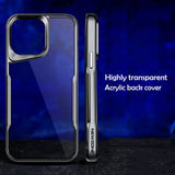 Newzone Transparent Acrylic Back iPhone Case-Exoticase-Exoticase