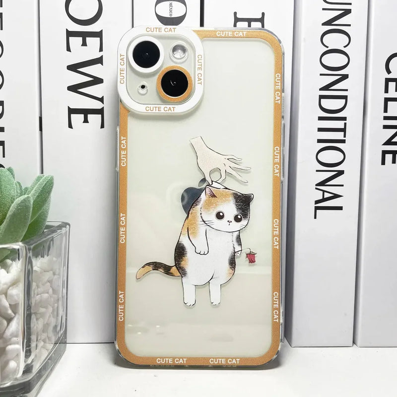 No Kissing Cute Cat iPhone Case-Exoticase-iPhone 16 Pro Max-7-Exoticase