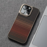 NoFrame Color Mix Carbon iPhone Case-Exoticase-Red-For iPhone 16 Pro Max-Exoticase