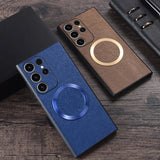 Nylon Cloth Texture Wireless Charging Compatible Samsung Case-Exoticase-