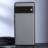 Nylon Texture Shockproof Google Pixel Case-Exoticase-For Pixel 7 Pro-Gray-