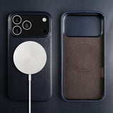 Oil Wax Genuine Leather Apple iPhone Case-Exoticase-Exoticase