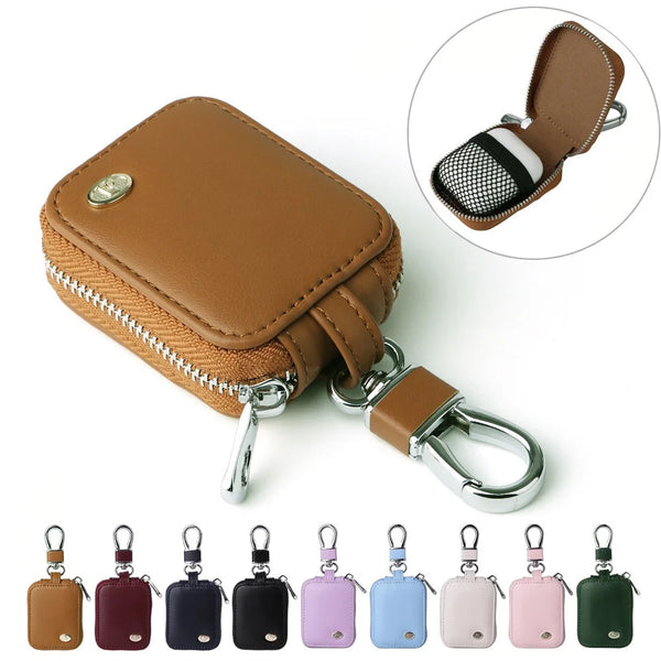 PU Leather Mesh Pocket AirPods Case-Exoticase-Exoticase