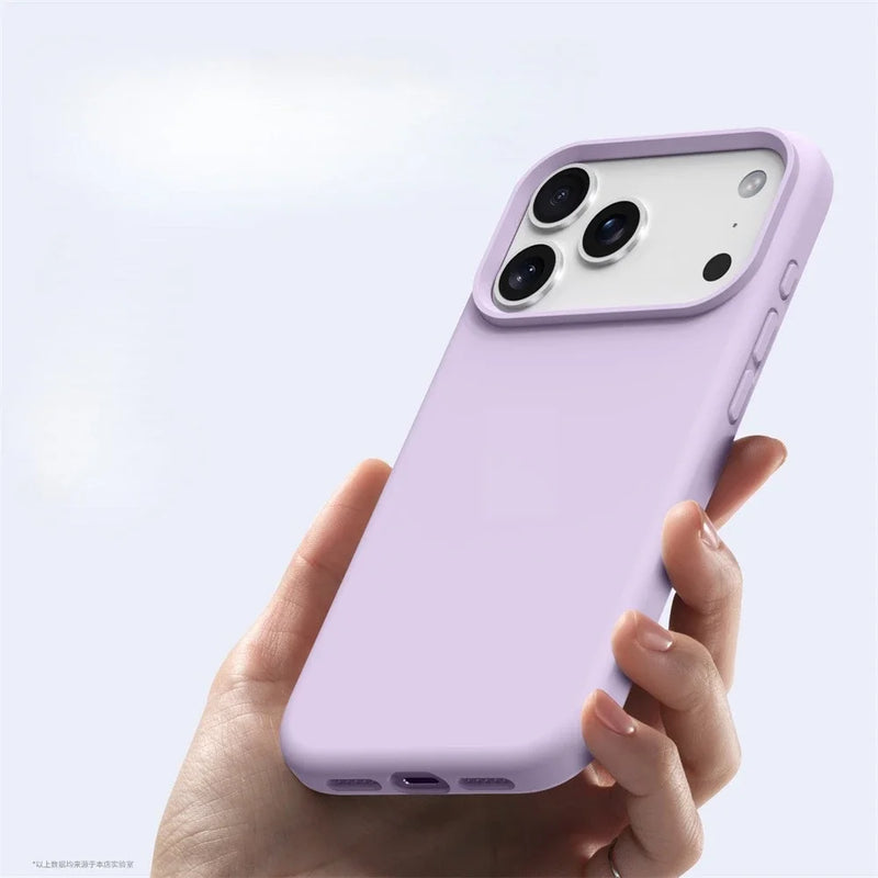 Pastel Palette Liquid Silicone MagSafe iPhone Case-Exoticase-Exoticase