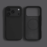 Pastel Palette Liquid Silicone MagSafe iPhone Case-Exoticase-Black-iPhone17 Pro Max-Exoticase