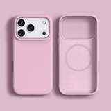 Pastel Palette Liquid Silicone MagSafe iPhone Case-Exoticase-Pink-iPhone17 Pro Max-Exoticase