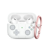 Paw Print Joystick Style AirPods Case-Exoticase-For AirPods 4-White-Exoticase