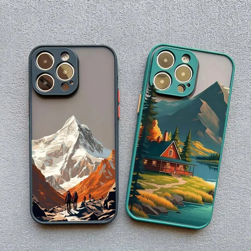 Peaks & Valleys SmoothArt iPhone Case-Exoticase-Exoticase