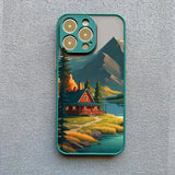 Peaks & Valleys SmoothArt iPhone Case-Exoticase-green WSFJ 8-For iphone 16-Exoticase