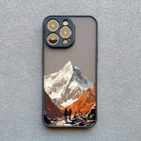 Peaks & Valleys SmoothArt iPhone Case-Exoticase-black WSFJ 6-For iphone 16-Exoticase