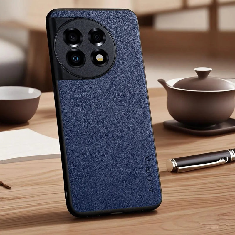 Pebbled & Cracked Leather OnePlus Case-Exoticase-Exoticase