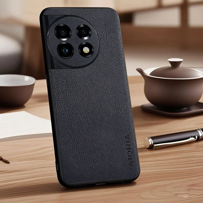 Pebbled & Cracked Leather OnePlus Case-Exoticase-Exoticase