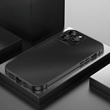PerfectFit Snap Lock Aluminum iPhone Case-Exoticase-For iPhone 14 Pro Max-Black-