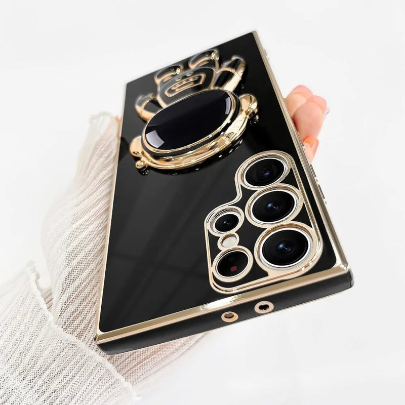 Plated Astronaut Stand Samsung Case-Exoticase-Exoticase