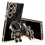 Plated Astronaut Stand Samsung Case-Exoticase-Exoticase